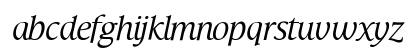 TFHabitat Book Italic Lowercase Preview