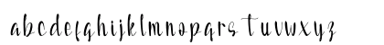 Smoothies Regular Lowercase Preview