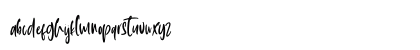 Skillslake Regular Lowercase Preview