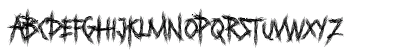 Darkside Regular Lowercase Preview