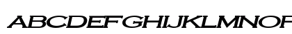 CobaltExtended BoldItalic Lowercase Preview
