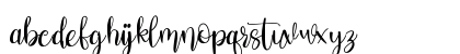 Stefany Signature Regular Lowercase Preview