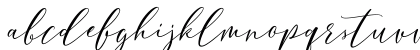 Eivitarri Blossom Regular Lowercase Preview