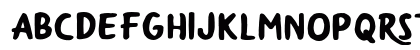 Yumaro Regular Lowercase Preview