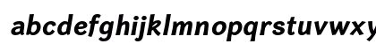 Cardigan Bold Italic Lowercase Preview