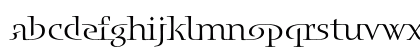 BlueIsland Regular Lowercase Preview