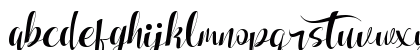 Fellissia Regular Lowercase Preview