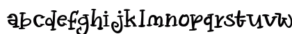 vallenia Regular Lowercase Preview