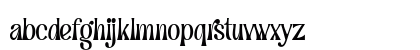 Grand Paradiso Regular Lowercase Preview