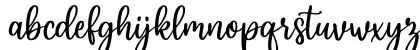 hey butterfly Regular Lowercase Preview
