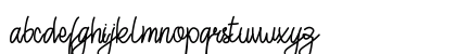 Moody Star Demo Regular Lowercase Preview