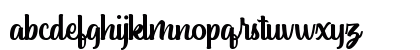 Standley Regular Lowercase Preview