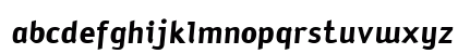 Sodium Bold Italic Lowercase Preview