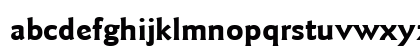 GoudySansITC Bold Lowercase Preview