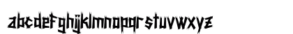 Brainoise Regular Lowercase Preview