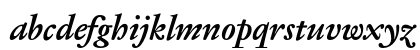Jannon T Moderne OT Bold Italic Preview