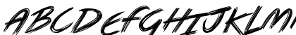 Metal Head Regular Lowercase Preview