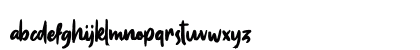 Soul Paint Regular Lowercase Preview