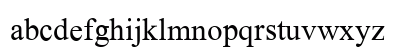 Hacen Typographer Regular Lowercase Preview