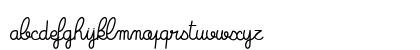 Break the Silence Regular Lowercase Preview