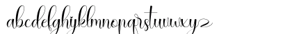 Rallisha Demo Regular Lowercase Preview