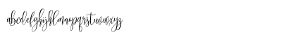 Mollinda Script Demo Regular Lowercase Preview