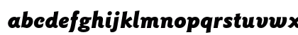 Goudy Sans AT Black Italic Lowercase Preview