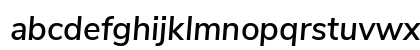 Nunito Sans SemiBold Italic Preview