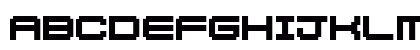 11px2bus Regular Lowercase Preview