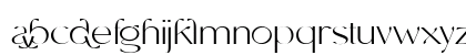allright Regular Lowercase Preview