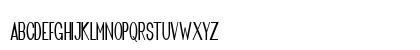 Los Angeles sans Regular Lowercase Preview