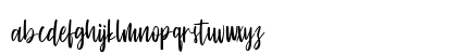 Cinthya Einzberg Regular Lowercase Preview