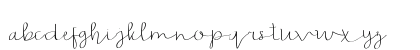 Feliciana Demo Regular Lowercase Preview