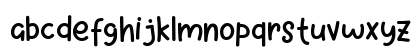 Holiday Song Regular Lowercase Preview