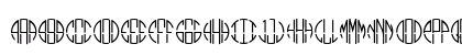 Monogram Circle 3 Alphabet Regular Lowercase Preview