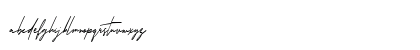 Oturllis Free Regular Lowercase Preview