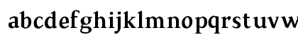 TS-ChapineroSerif Medium Lowercase Preview