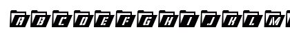Eyes Only Condensed Italic Condensed Italic Preview