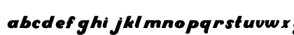Retro Couture Regular Lowercase Preview