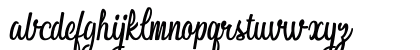 Love is the Antidote Personal U Regular Lowercase Preview