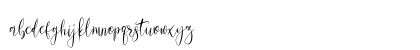 Pariss Hillton Regular Lowercase Preview