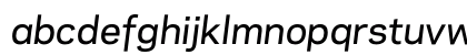 Galaxie Polaris Medium Italic Preview