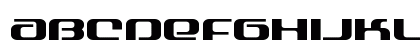 Yeoman Jack Expanded Regular Lowercase Preview