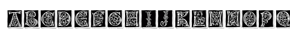 Napoli Initials Regular Lowercase Preview