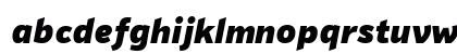 PF Highway Sans Pro Black Italic Lowercase Preview