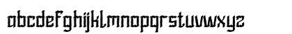 RHESON Regular Lowercase Preview