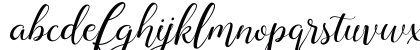 Lysandra Demo Regular Lowercase Preview