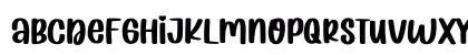 Warm Wishes Regular Lowercase Preview