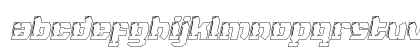 NAXMOS-OutlineItalic Regular Lowercase Preview