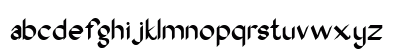 Oak Wood Lowercase Preview
